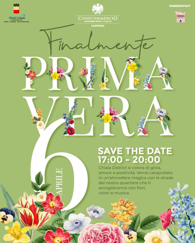 Finalmente Primavera Chiaia si addobba di fiori 1