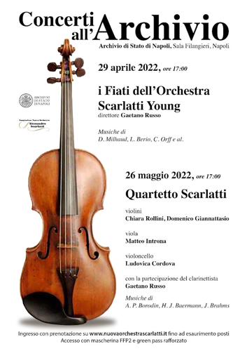 Primo appuntamento dei Concerti allArchivio 1