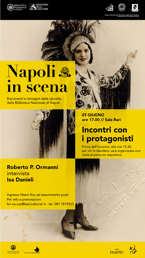 Isa Danieli si racconta alla Biblioteca Nazionale di Napoli 1