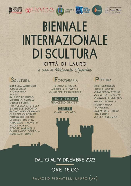 Biennale Internazionale di Scultura Città di Lauro 1