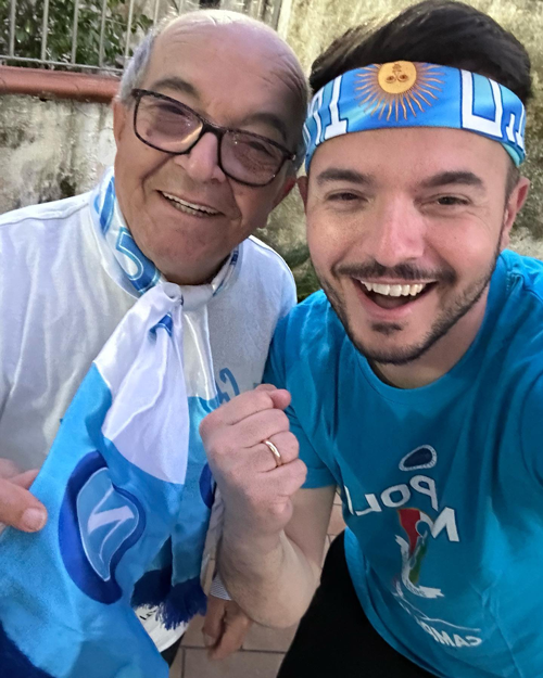 Andrea Sannino piangere di gioia dopo 33 anni 1