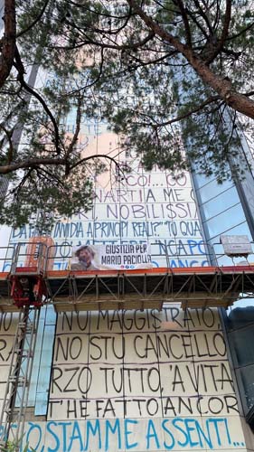 Jorit al Centro direzionale un murale da guinness dei primati 2