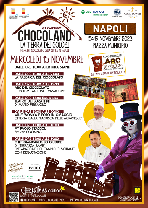 Cinque giorni golosi a Napoli con Chocoland 1